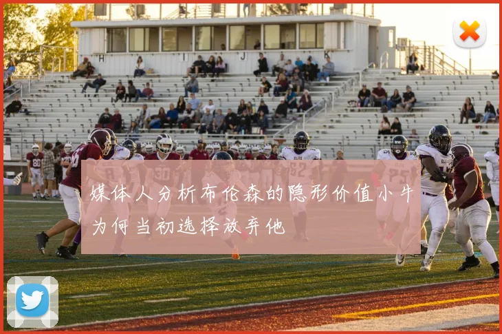 媒体人分析布伦森的隐形价值小牛为何当初选择放弃他