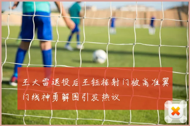 王大雷退役后王钰栋射门被高准翼门线神勇解围引发热议